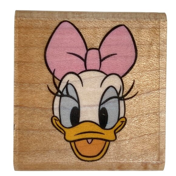 Disney Mixed Lot (5) Rubber Stampede Wood Stamps Mickey Meeko Sebastian Daisy + - Picture 6 of 14